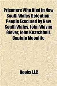 Prisoners Who Died in New South Wales Detention