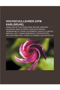 Hochschullehrer (Hfm Karlsruhe)