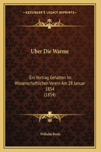 Uber Die Warme