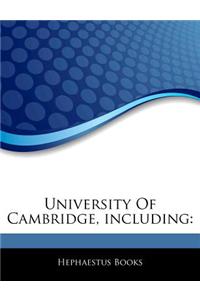 Articles on University of Cambridge, Including