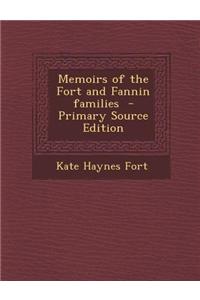 Memoirs of the Fort and Fannin Families