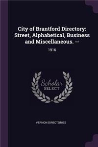 City of Brantford Directory