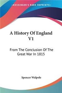 History Of England V1
