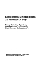 FACEBOOK 20-Minutes A Day