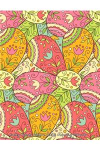 Pretty Flower Pattern 2016 Monthly Planner