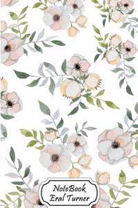 Notebook Journal Dot-Grid, Graph, Lined, Blank No Lined: Cute Flower: Small Pocket Notebook Journal Diary, 120 Pages, 5.5 X 8.5 (Blank Notebook Journa