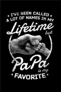 I've Been Called a lot of Names in My Lifetime But Papa is my Favorite