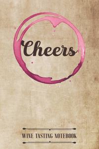 Cheers Wine Tasting Notebook