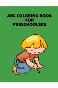 ABC Coloring Book For Preschoolers