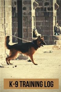 K-9 Training Logbook