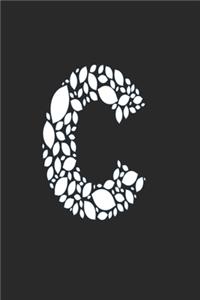 The Letter C from Leafs for nature lovers Journal