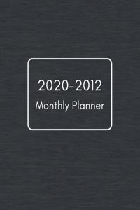 2020-2012 Monthly Planner