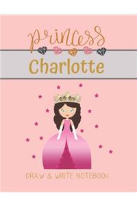 Princess Charlotte Draw & Write Notebook