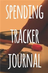 Spending Tracker Journal: The perfect way to record how much money you are spending - perfect to reflect on your spending!