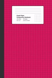 Graph Paper Composition Notebook