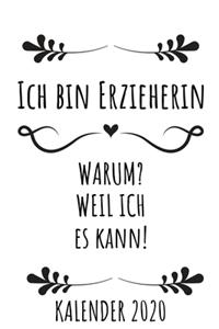 Ich Bin Erzieherin Kalender 2020