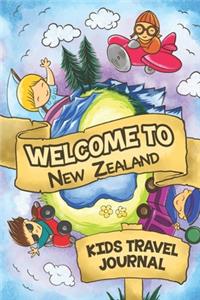 Welcome To New Zealand Kids Travel Journal