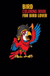 Bird coloring book for bird lover