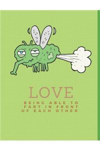 Love Is Not Holding In Your Stomach