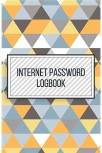 Internet Password Logbook-Small Size Alphabetical Password Notebook Organizer-5.5