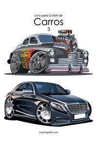 Livro para Colorir de Carros 3