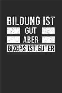 Bildung ist gut aber Bizeps ist guter