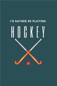 Hockey Theme Weekly Planner and 2020 Diary