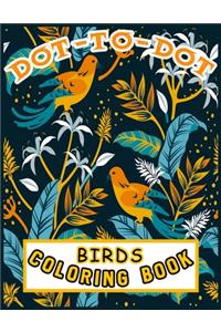 Dot-To-Dot Birds Coloring Book