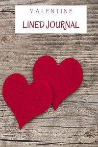 Valentine Lined Journal