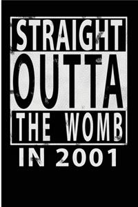 Straight Outta The Womb in 2001