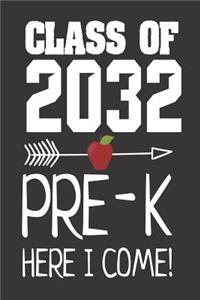 Class of 2032 Pre-K Here I Come!