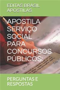 Apostila Serviço Social Para Concursos Públicos