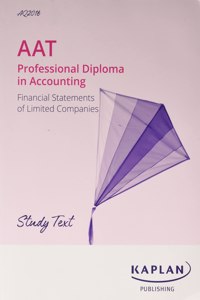 FINANCIAL STATEMENTS OF LIMITED COMPANIES - STUDY TEXT