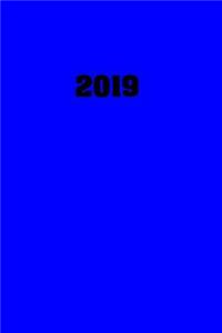 Kalender 2019 - A5 - Blau