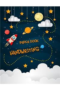 Handwriting Paper Book