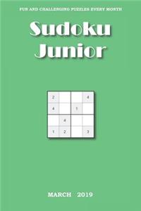 Sudoku Junior: March, 2019