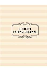 Budget Expense Journal