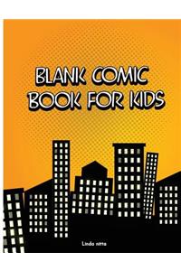 Blank Comic Book For Kids