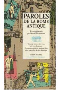 Paroles de La Rome Antique