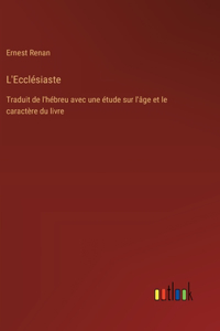 L'Ecclésiaste