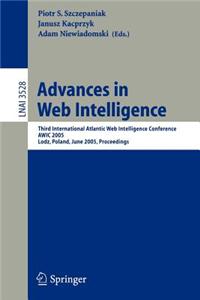 Advances in Web Intelligence