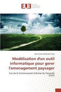 Modélisation d'Un Outil Informatique Pour Gerer l'Amenagement Paysager