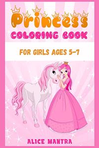 Princess Coloring Book