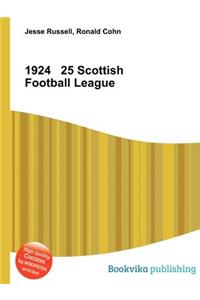 1924 25 Scottish Football League