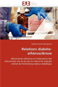 Relations diabète-athérosclérose