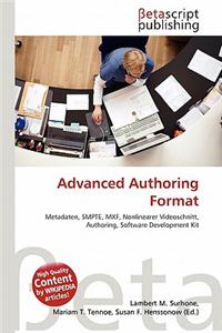 Advanced Authoring Format