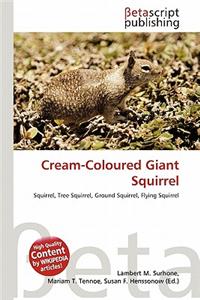Cream-Coloured Giant Squirrel