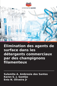 Élimination des agents de surface dans les détergents commerciaux par des champignons filamenteux