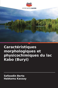 Caractéristiques morphologiques et physicochimiques du lac Kabo (Buryi)