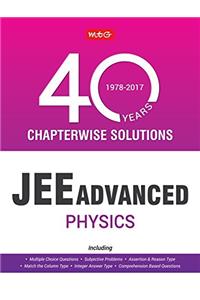 40 Years JEE Advance Chapterwise Solutions  Physics